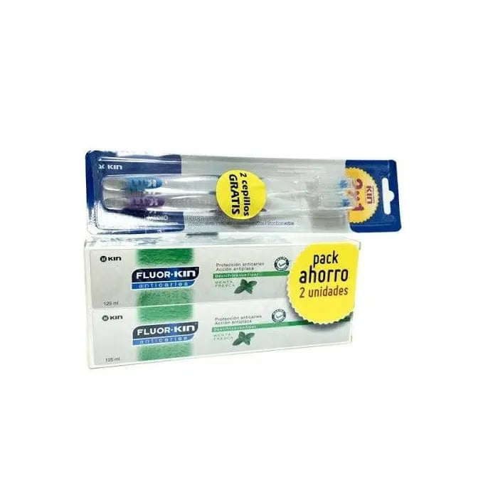 Jag Couture London - New York Kin Fluorkin Toothpaste 125ml Set 4 Pieces 2018