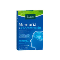 Kneipp Memory Concentration 30 Caps Jag Couture London - New York