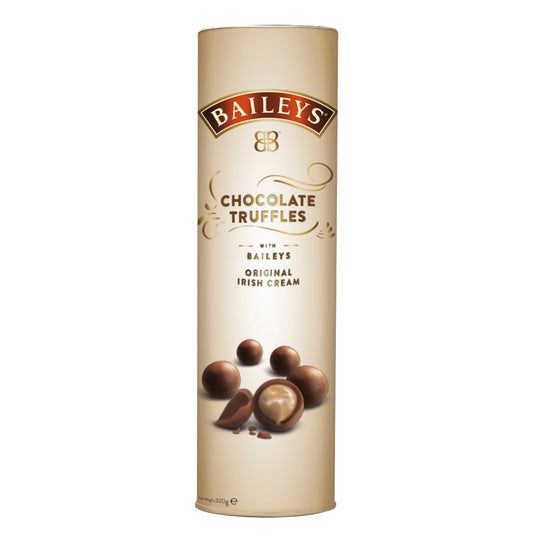 Baileys twist wrapped milk truffles in tube