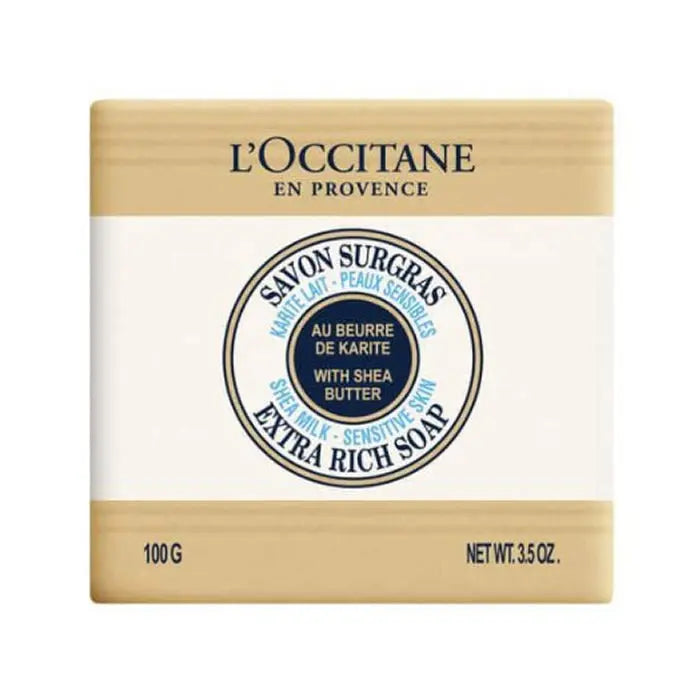 L'Occitane Shea Milk Sensitive Skin Extra Rich Soap 100g Jag Couture London - New York
