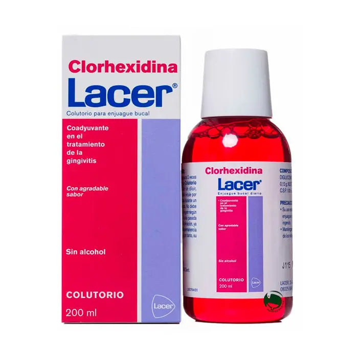 Lacer Chlorhexidine Mouthwash 200ml Jag Couture London - New York