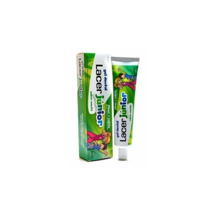 Lacer Junior Dental Gel Mint 75ml Jag Couture London - New York