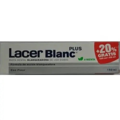 Lacer™ Blanc Plus Mint Whitening Toothpaste 75ml Jag Couture London - New York