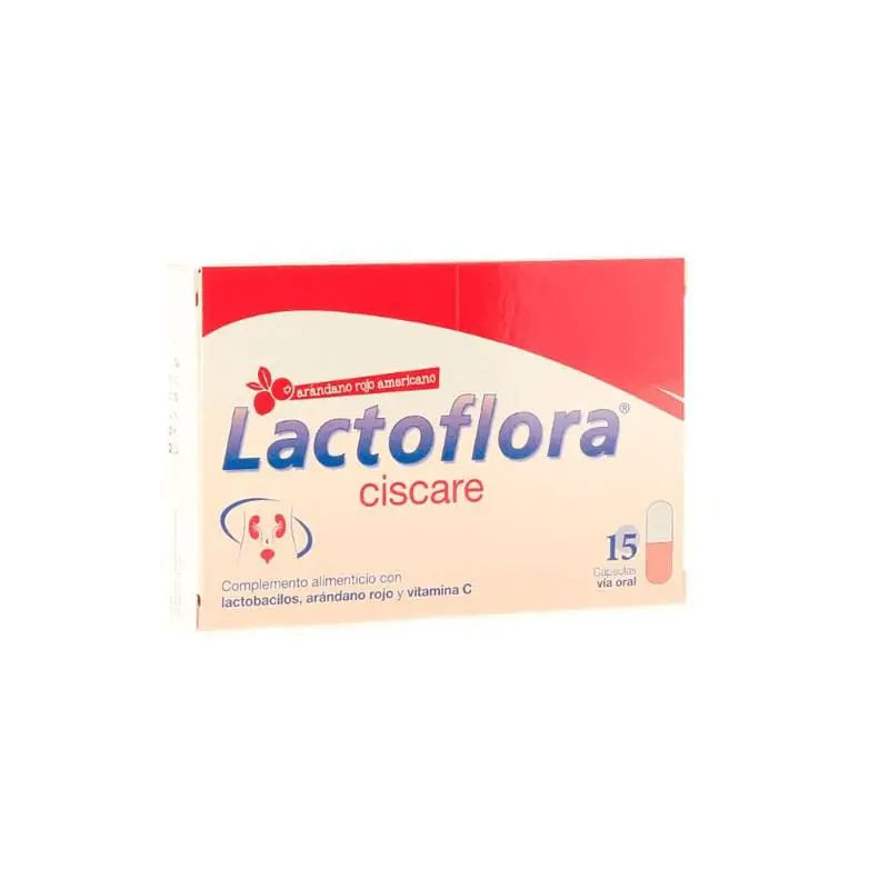 Jag Couture London - New York Lactoflora Ciscare Con Arándano Rojo Americano 15 Cápsulas
