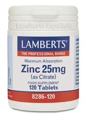 Lamberts Citrato De Zinc 25 Mg 120 Caps Jag Couture London - New York