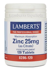 Jag Couture London - New York Lamberts Citrato De Zinc 25 Mg 120 Caps