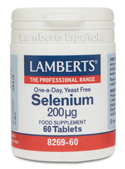 Lamberts Selenio 200-Ug 60 Tabs Jag Couture London - New York