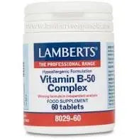 Jag Couture London - New York Lamberts Vit B 50 Complex 60 Tabs