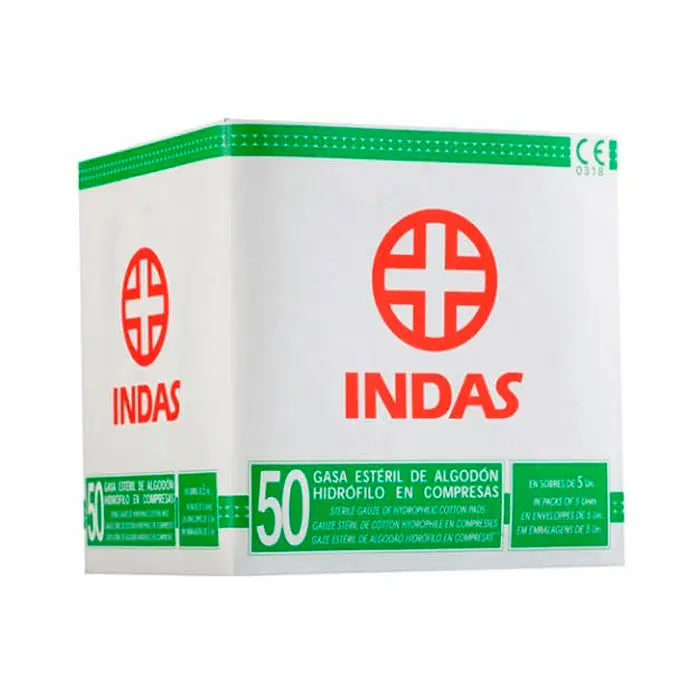 Lisubel Sterile Gauze Gauze Pads Hydrofolic Cotton Compresses 50U Jag Couture London - New York