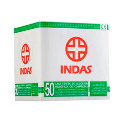 Lisubel Sterile Gauze Gauze Pads Hydrofolic Cotton Compresses 50U Jag Couture London - New York