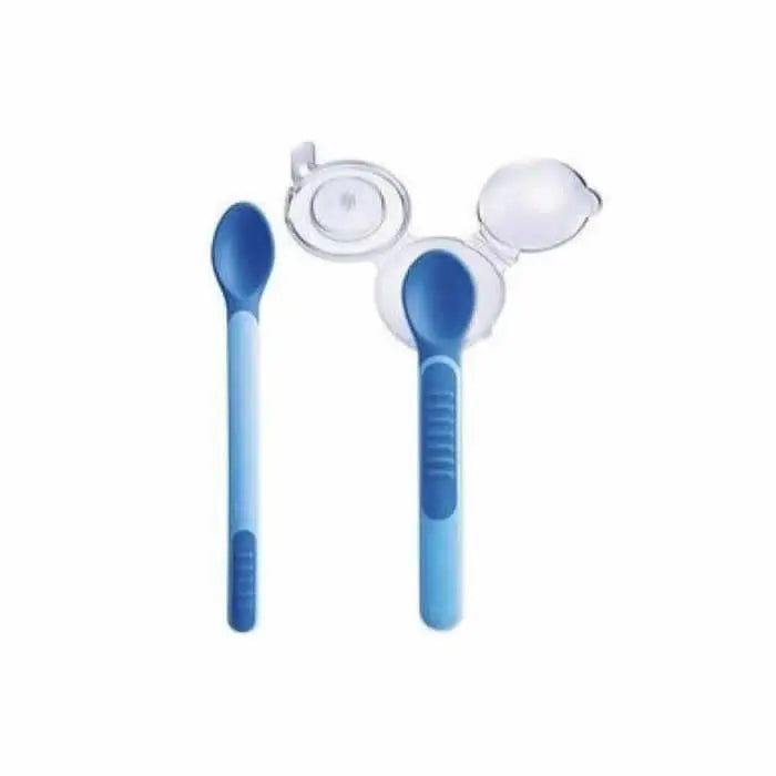 Jag Couture London - New York Mam Heat Sensitive Spoon 2 Units Blue