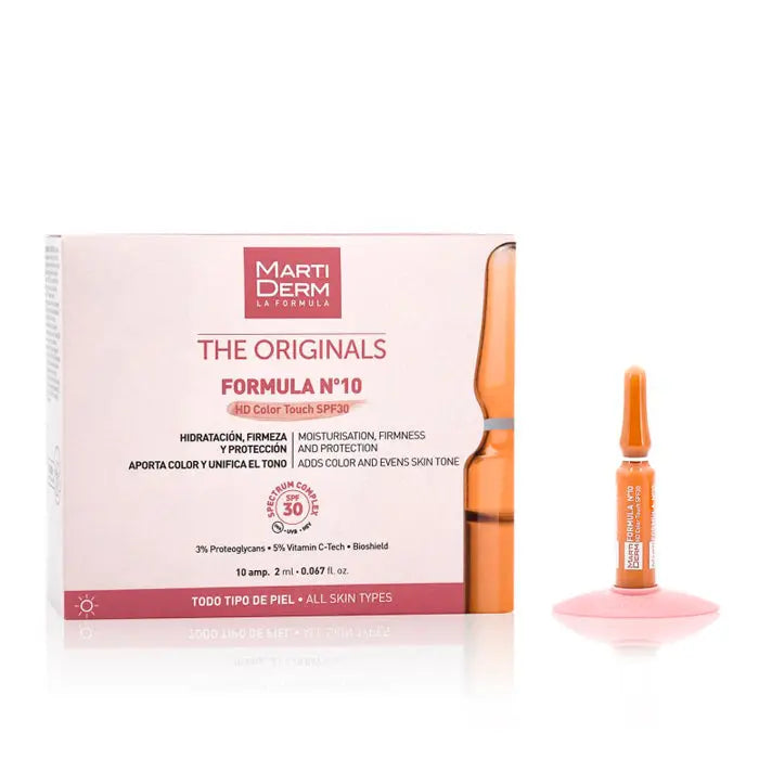 Martiderm Formula N10 HD Spf10 10 Ampoules Jag Couture London - New York