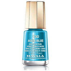 Mavala Nail Polish 130 Aqua Blue 5ml Jag Couture London - New York