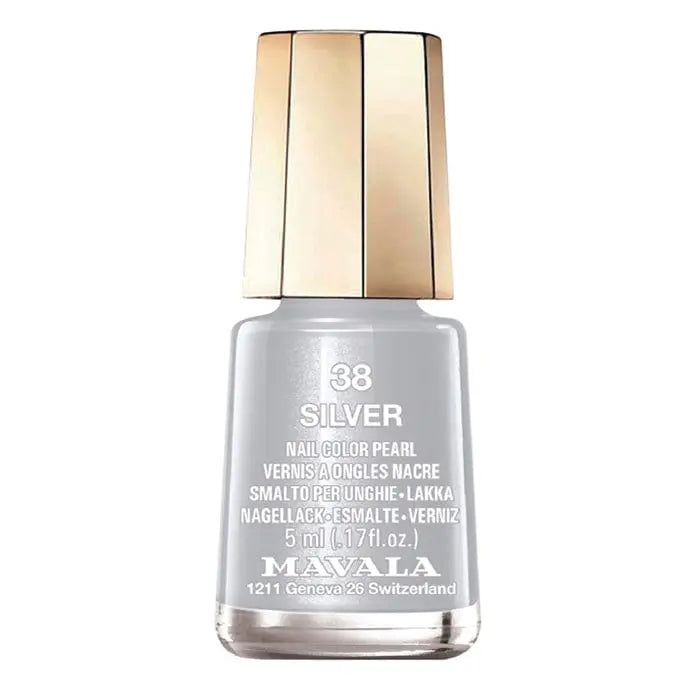 Jag Couture London - New York Mavala Nail Polish 38 Silver 5ml