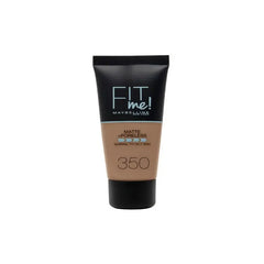 Jag Couture London - New York Maybelline Fit Me Matte & Poreless Foundation 350 Caramel