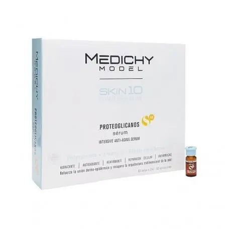 Jag Couture London - New York Medichy Model Skin 10 Sérum Proteoglicanos S10 Piel Normal Seca 30 Viales X 2ml