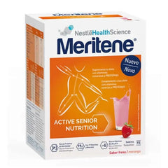 Jag Couture London - New York Meritene Active Senior Nutrition Batido Sabor Fresa 15 Sobres