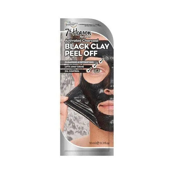 Jag Couture London - New York Montagne Jeunesse For Men Black Clay Peel-Off Mask 10ml