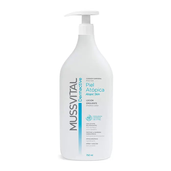 Mussvital Dermoactive Atopic Emollient Lotion 750ml Jag Couture London - New York
