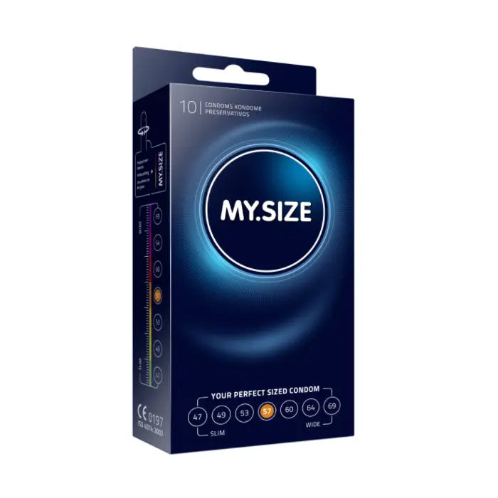 My Size 57 Condoms 10 Units Jag Couture London - New York