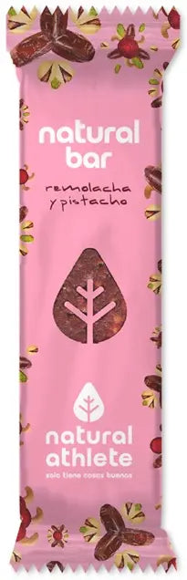 Natural Athlete Barrita Energetica De Remolacha y Pistachos Bio Jag Couture London - New York