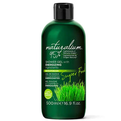 Naturalium Super Food Wheatgrass With Energizing Shower Gel 500ml Jag Couture London - New York