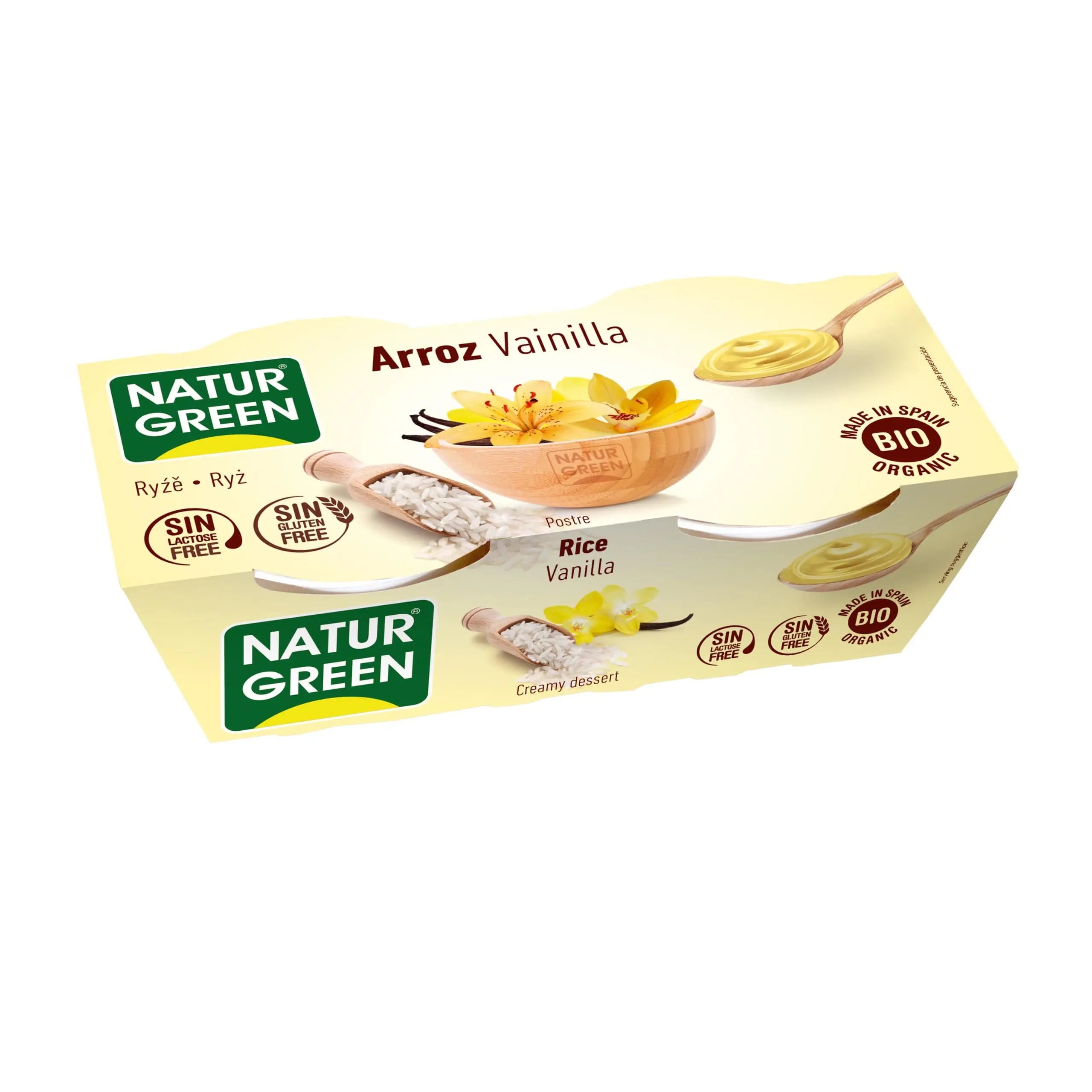 Jag Couture London - New York Naturgreen Arroz Vainilla 2 X 125g