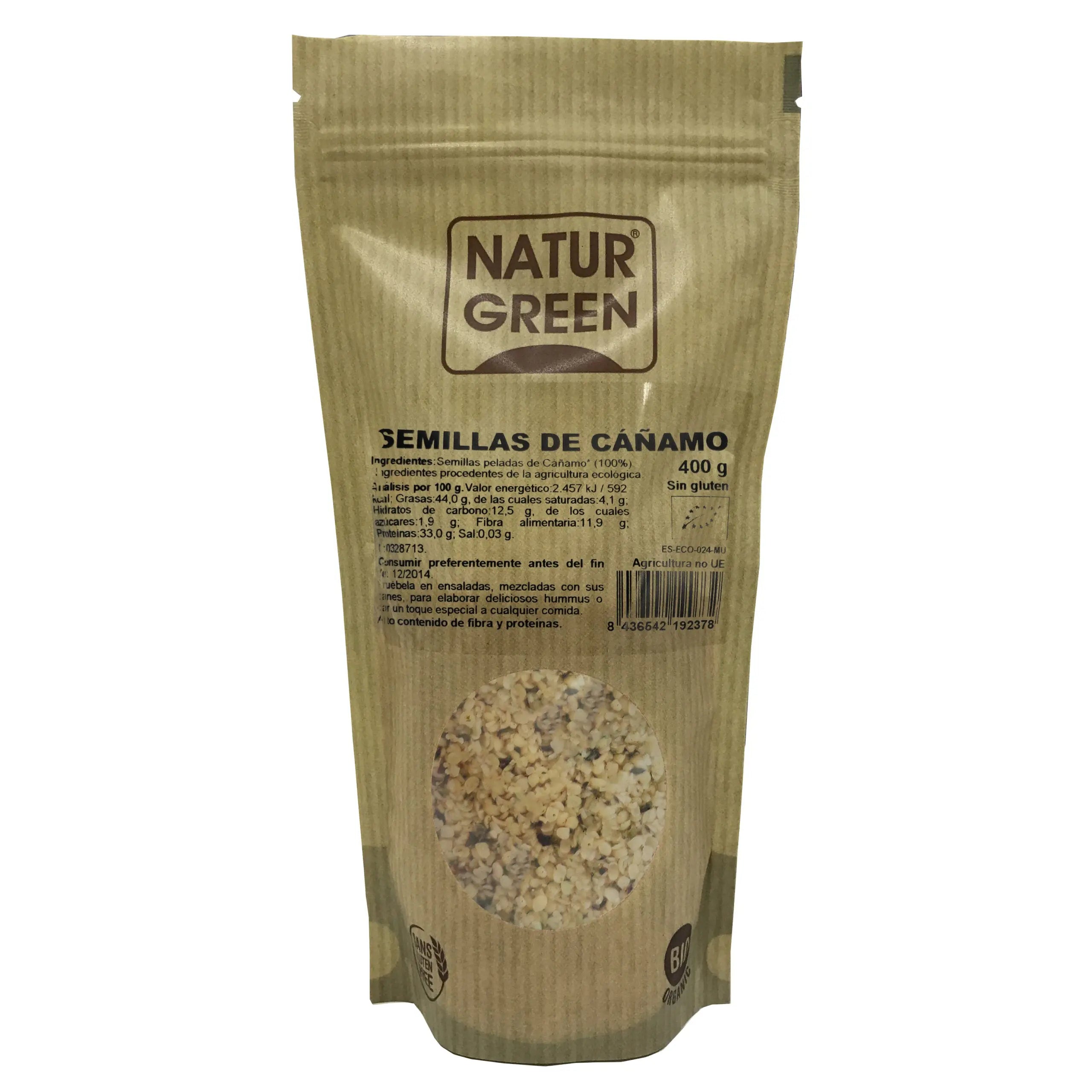 Naturgreen Semillas De Cañamo Bio 400 Grs Jag Couture London - New York