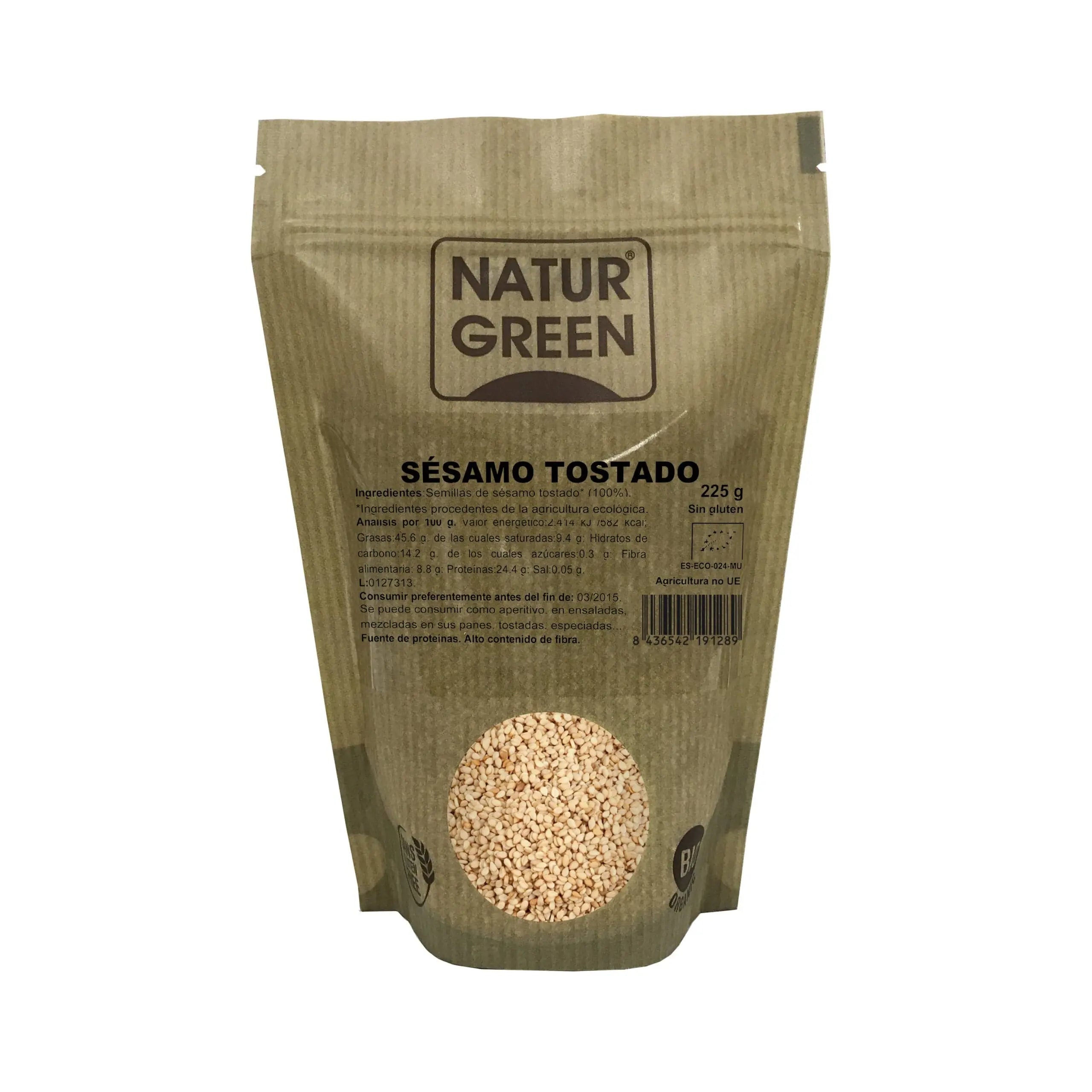 Jag Couture London - New York Naturgreen Sesamo Tostado Bio 225g