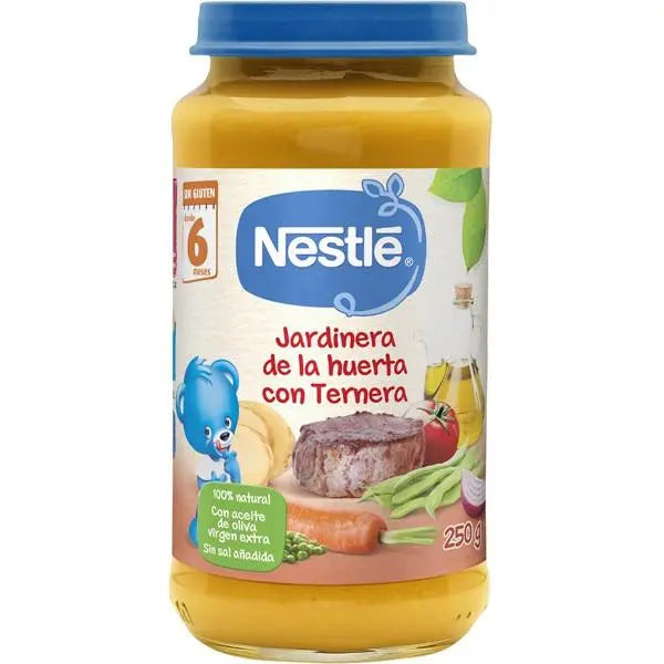 Nestle 2x Nestlé Pureed Gardeners Of Orchard With Veal 250g Jag Couture London - New York