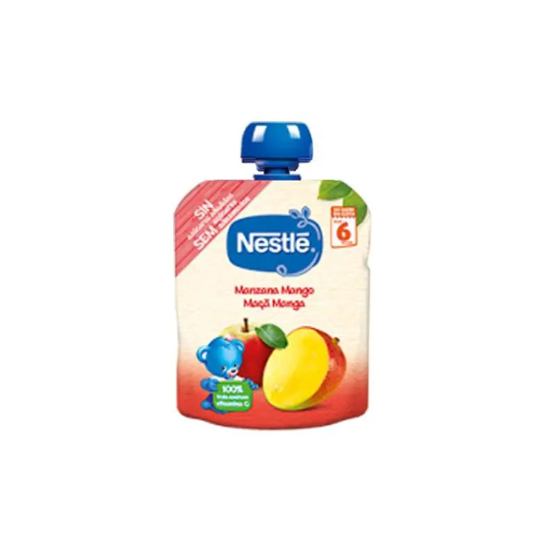 Nestle Nestlé Bolsita Manzana y Mango 6m 90g Jag Couture London - New York