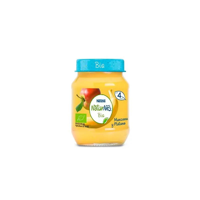 Nestle Nestlé Naturnes Bio Apple and Banana Jar Jag Couture London - New York