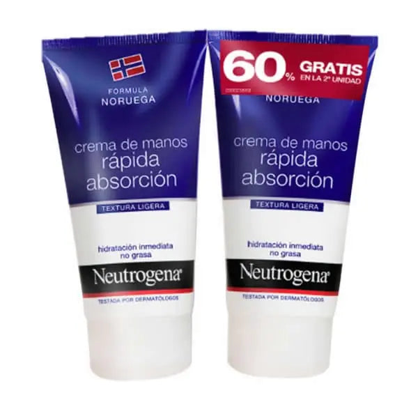 Jag Couture London - New York Neutrogena Formula Fast Absorbing Hand 2x75ml