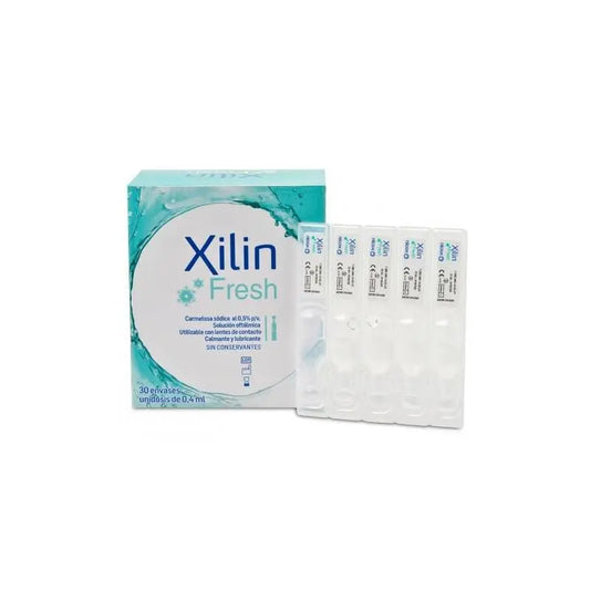 Jag Couture London - New York Nicox Xilin Fresh Gotas Oftálmicas 0' 4ml 30 Unidades
