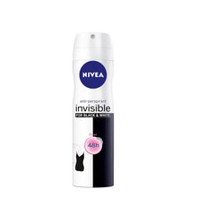 Nivea Invisible For Black And White Clear Spray 200ml Jag Couture London - New York