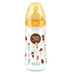Jag Couture London - New York Nuk Baby Bottle Cupcake School Tetin Latex T2 6-18 Months 300ml