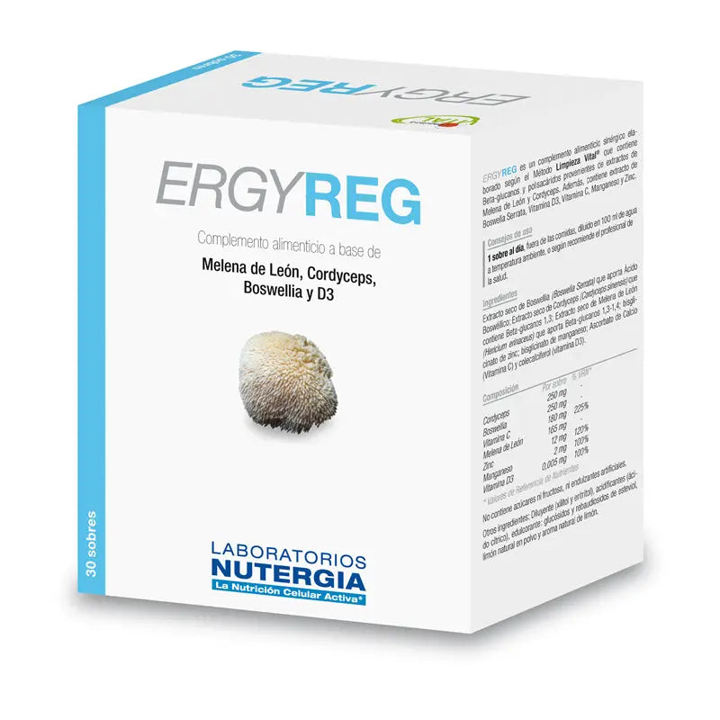 Nutergia Ergyreg 60 Sobres - Jag Couture London - New York