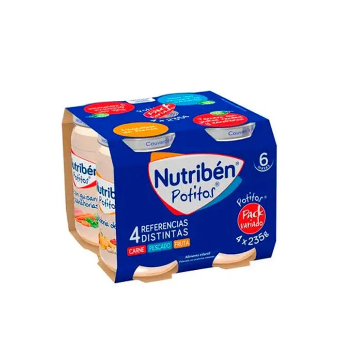 Jag Couture London - New York Nutriben Baby Food Mix Pack 4x 235g