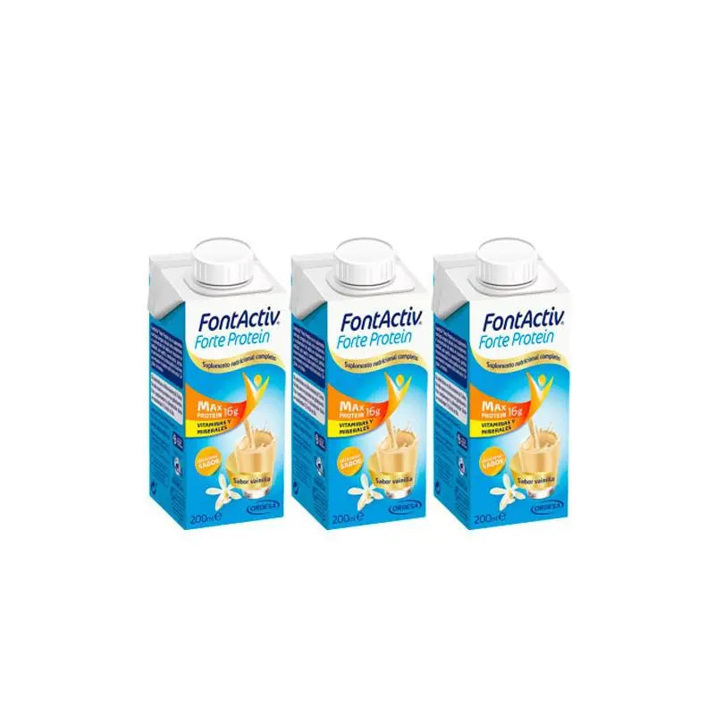 Ordesa Fontactiv Forte Protein Vainilla 3x 200ml Jag Couture London - New York