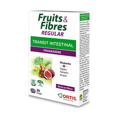 Ortis Fruits y Fibres Intestinal Transit 30 Tablets Jag Couture London - New York
