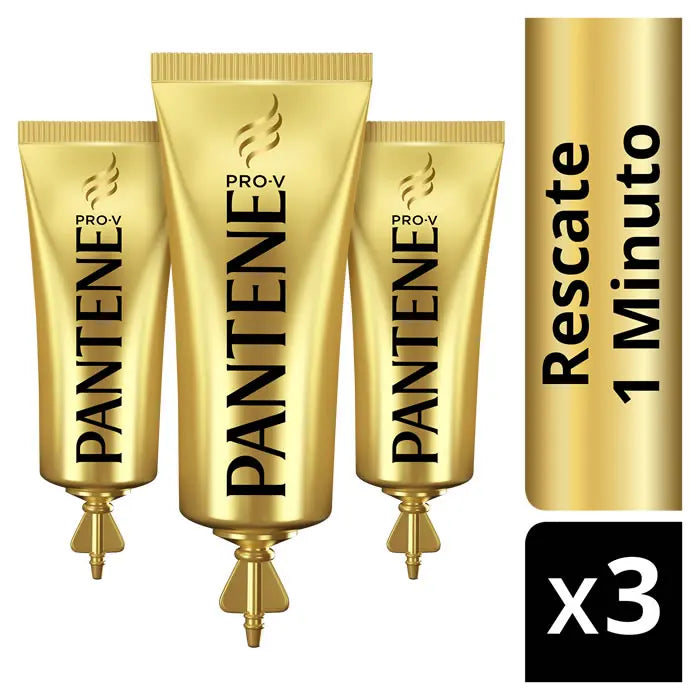 Pantene 1 Min Wonder Ampoules 3x15ml Jag Couture London - New York