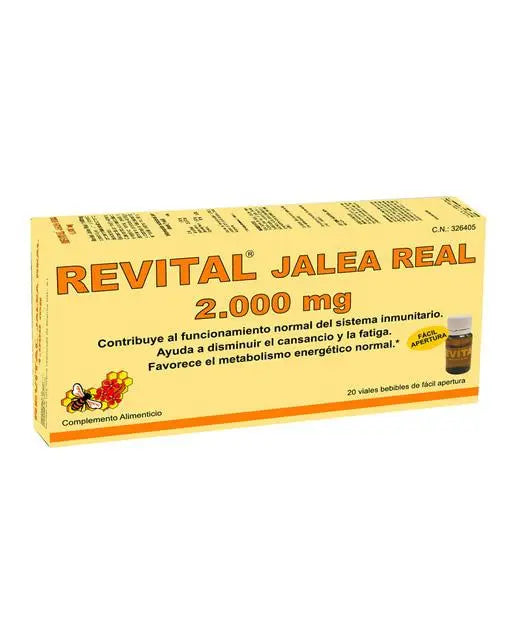Pharma Otc Revital Royal Jelly 2000 Mg 20 Ampoules Jag Couture London - New York
