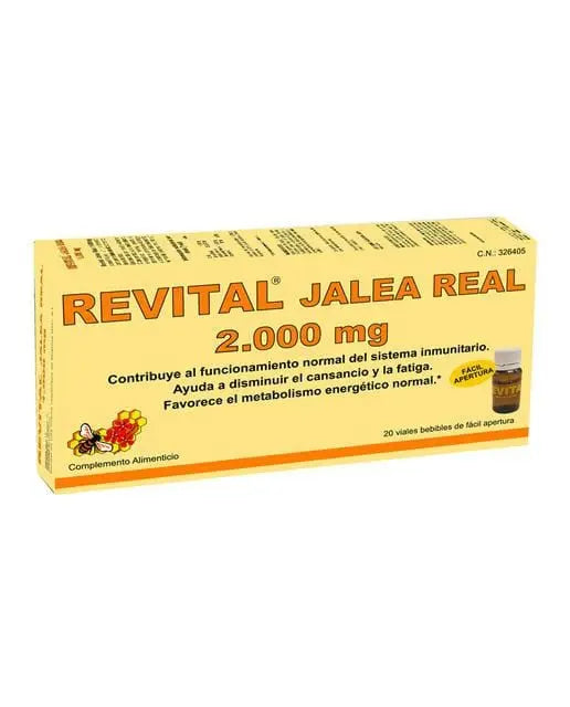 Jag Couture London - New York Pharma Otc Revital Royal Jelly 2000 Mg 20 Ampoules