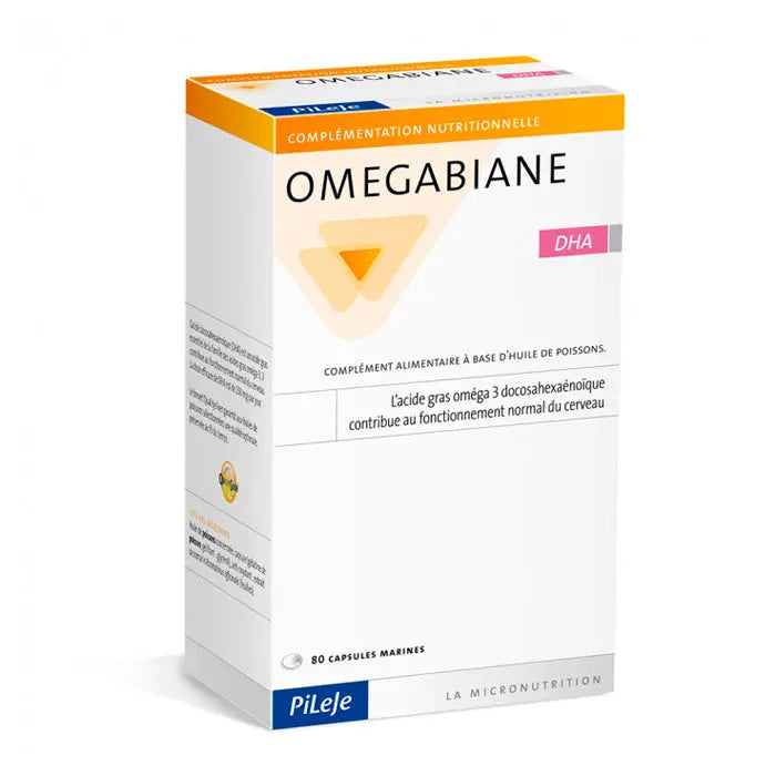 Pileje Omegabiane Dha 80 capsules Jag Couture London - New York