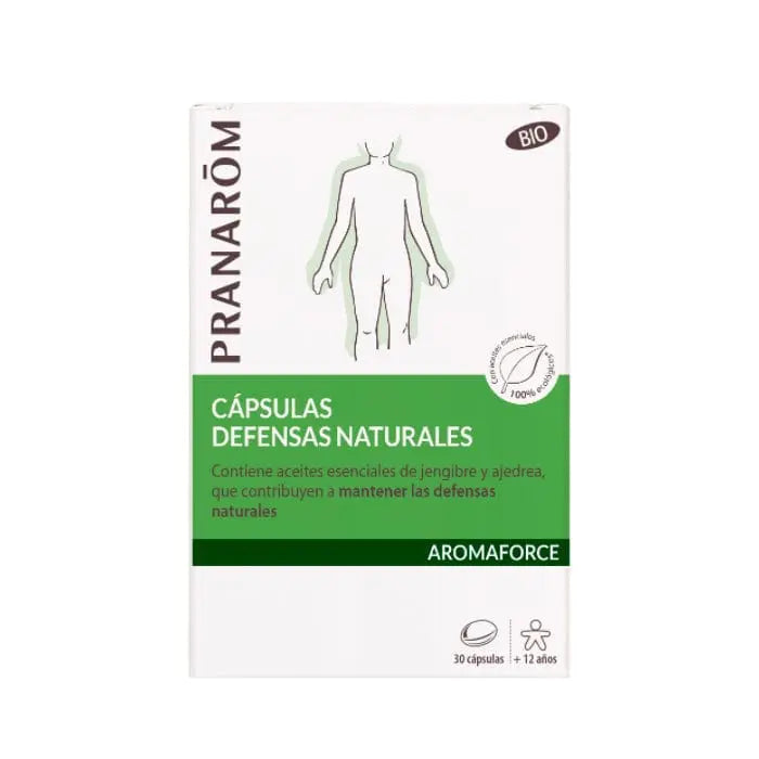 Jag Couture London - New York Pranarom Aromaforce Natural Defenses Bio 30 Capsules