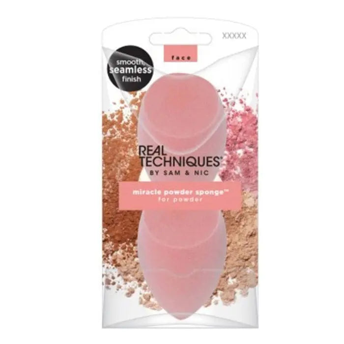 Jag Couture London - New York Real Techniques Miracle Powder Sponge Set 2 Pieces