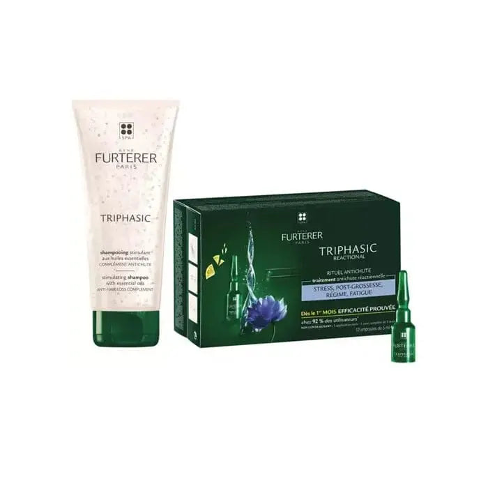 Jag Couture London - New York Rene Furterer Triphasic Reactional Hair Loss Treatment 12x5ml Set 2 Pieces