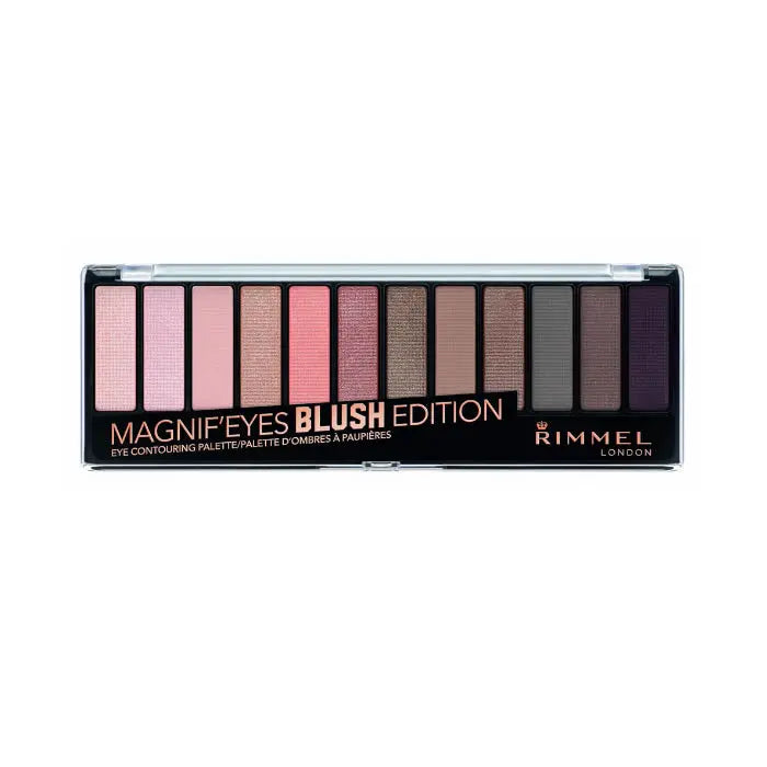 Rimmel Magnif'eyes Eye Contouring Palette Blush Edition 002 Jag Couture London - New York