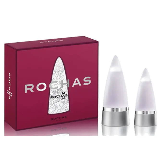 Rochas Man Eau De Toilette Spray 100ml Set 2 Pieces Jag Couture London - New York