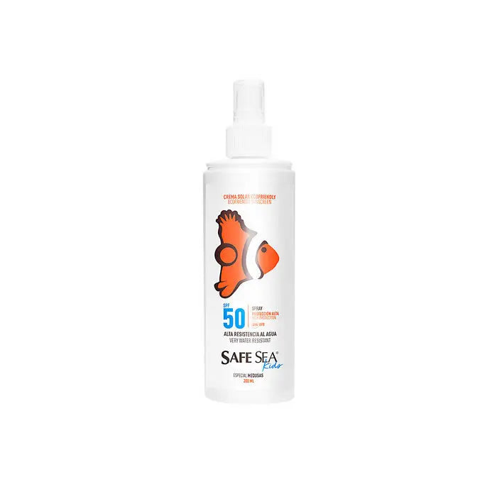 Safe Sea Kids Sunscreen Body Spf50 Spray 200ml Jag Couture London - New York